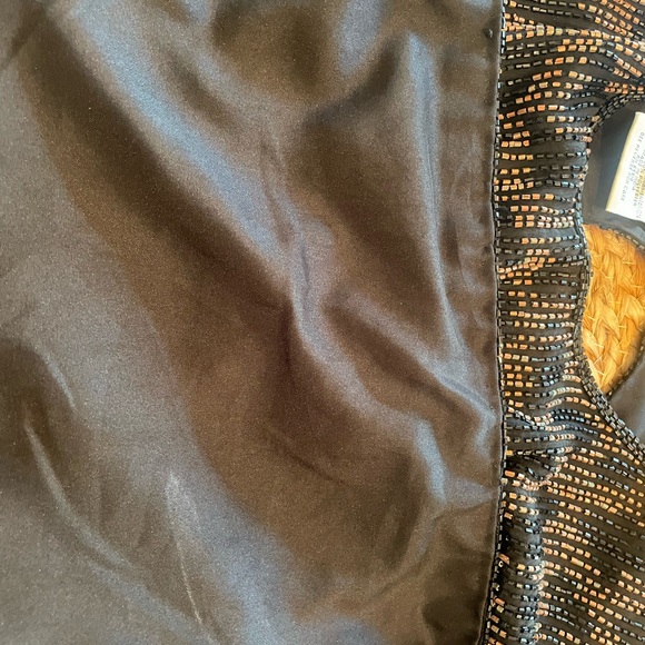 VINTAGE Stenay 100% silk Leopard print beaded crew neck short sleeve top - Picture 8 of 12